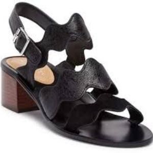 MARC FISHER OMALLA LEATHER SANDLAL NEW